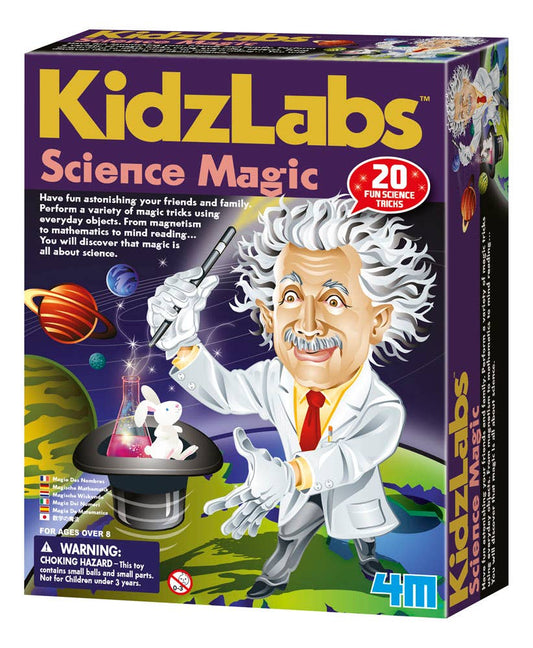4M Science Magic Kit, Multicolor-Toysmith-Kidz Toys