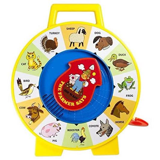 Fisher Price Classic Toys - The Farmer Says See 'N Say, Fisher Price, Farmer, See 'N Say