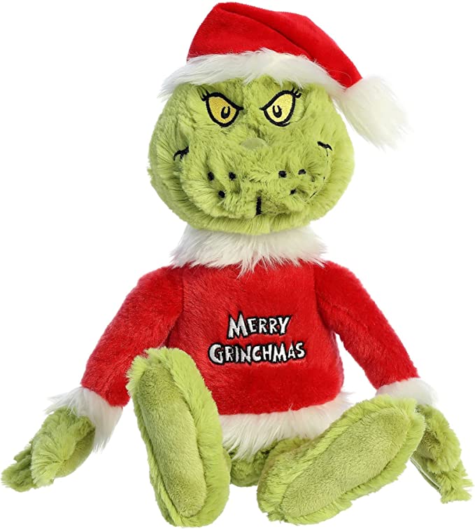 Dr Seuss - 16" Merry Grinchmas Grinch-Aurora-Kidz Toys
