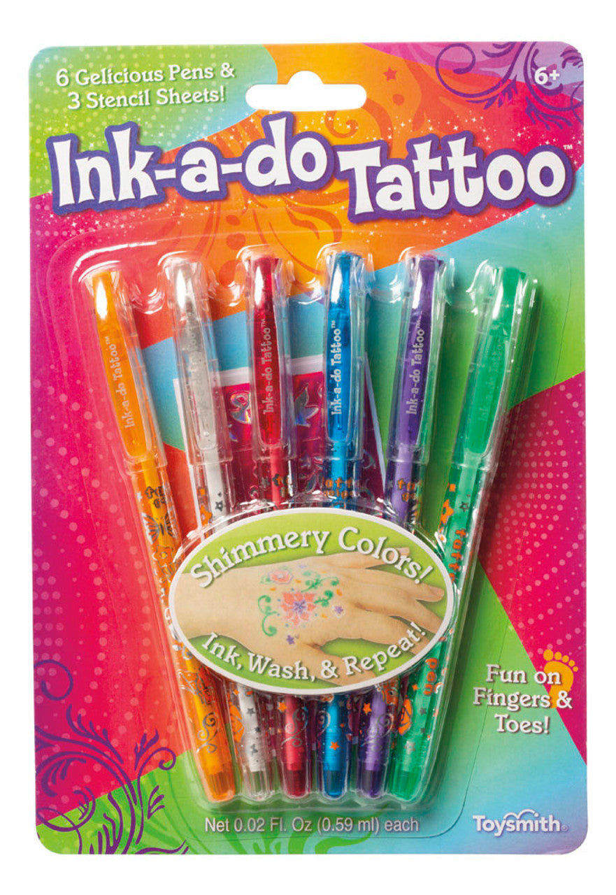 INK-A-DO TATTOO PENS-toy smith-Kidz Toys