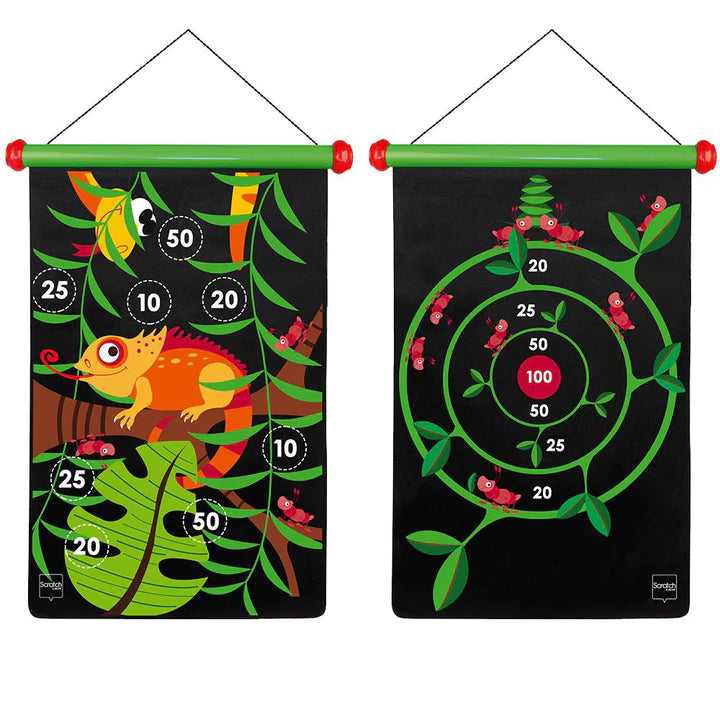 Scratch - Magnetic Darts - Jungle (L)-DAM-Kidz Toys