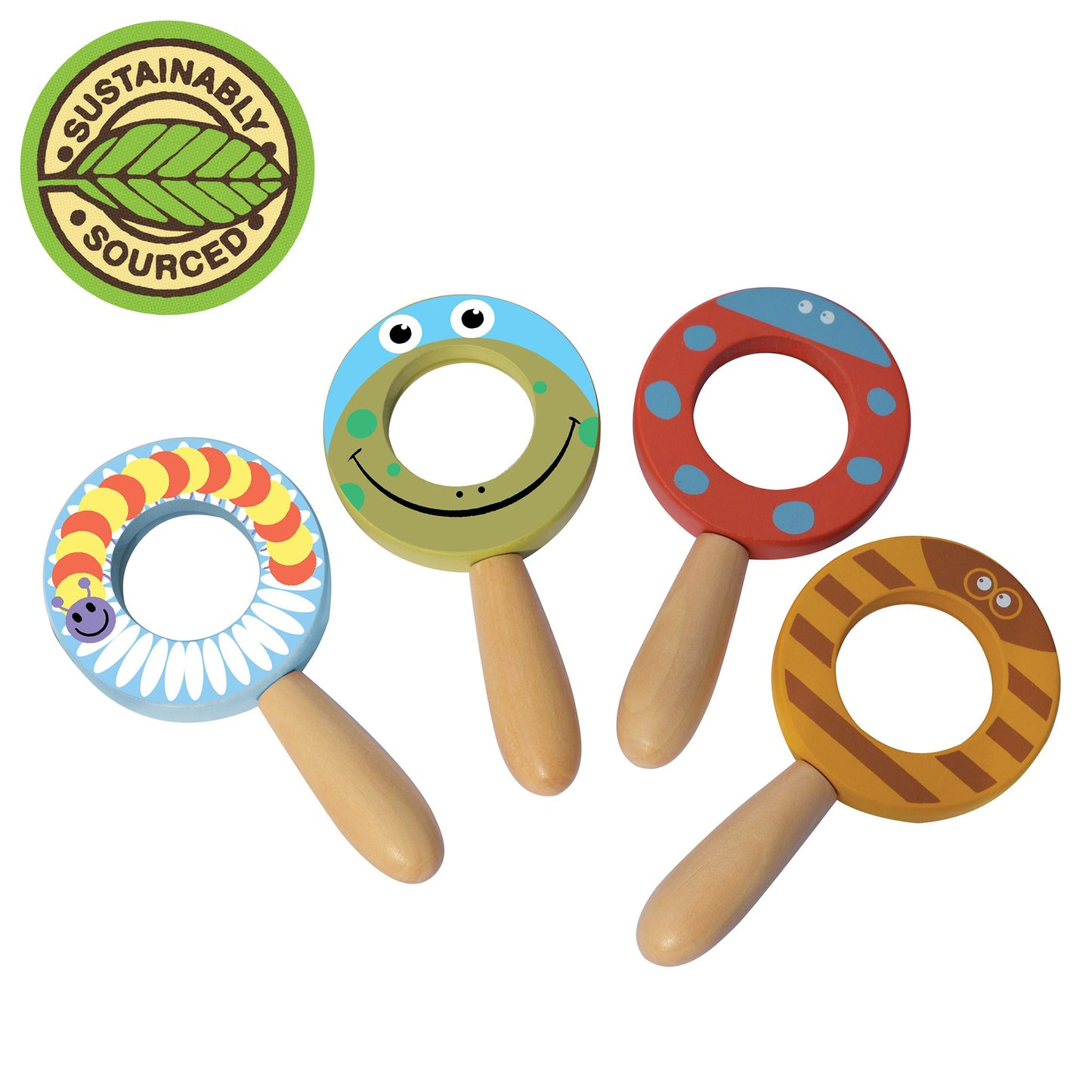 NATURAL DISCOVERY MAGNIFYING GLASS-House of Marbles-Kidz Toys