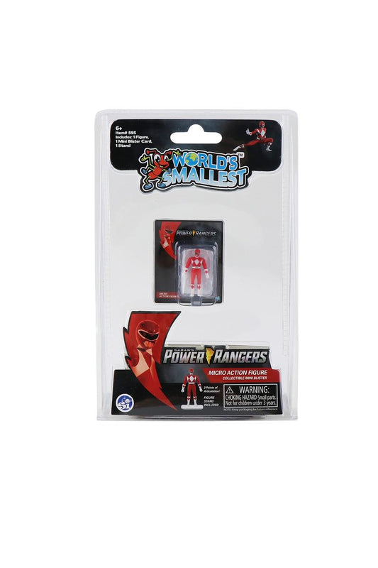 World's Smallest power rangers micro action figure
