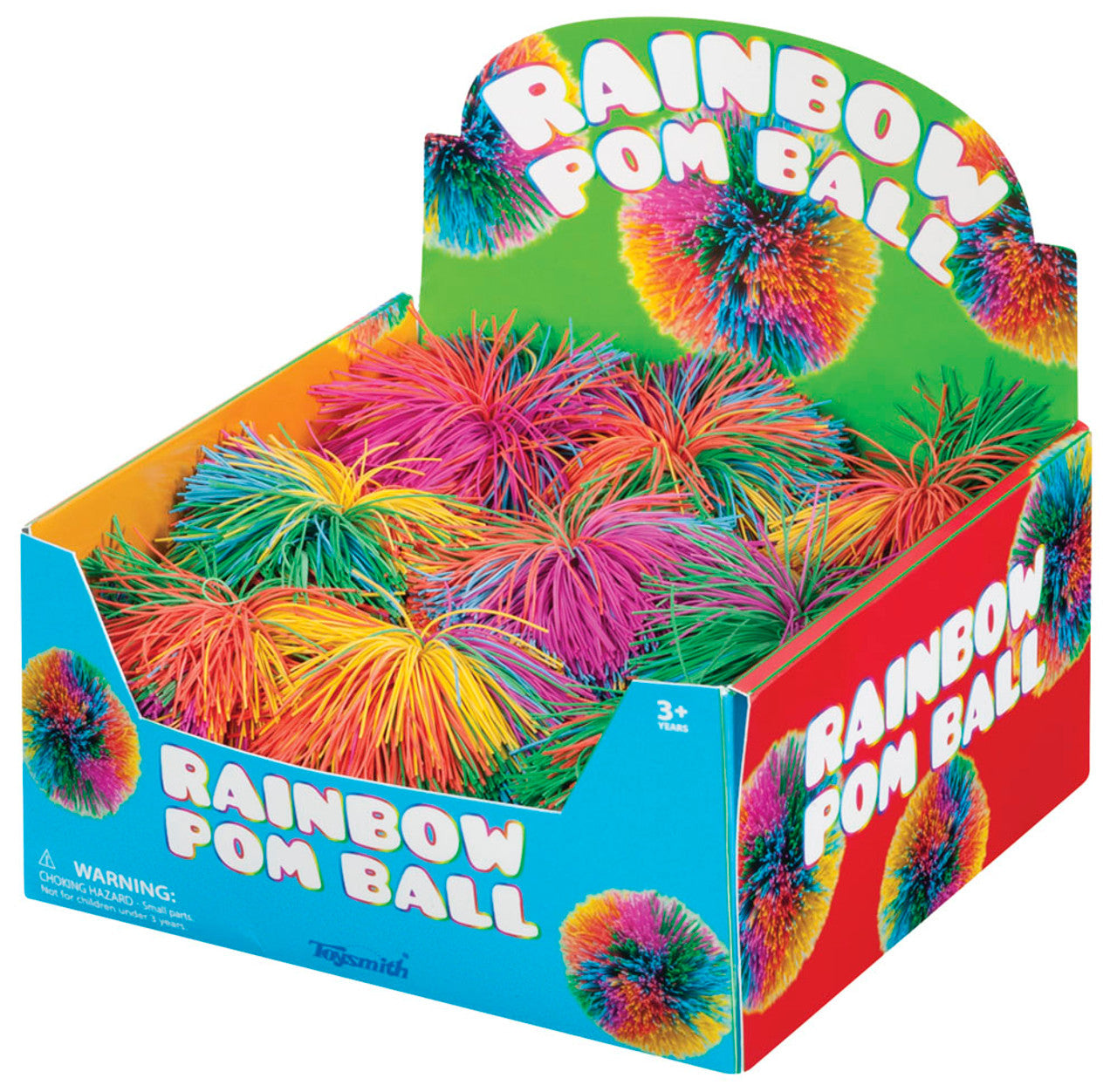 RAINBOW POM BALL-Toy Smith-Kidz Toys