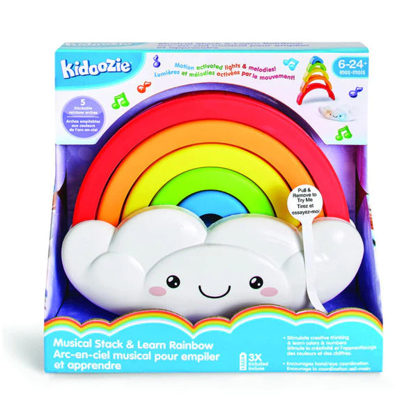 Musical Stack & Learn Rainbow-Epoch-Kidz Toys