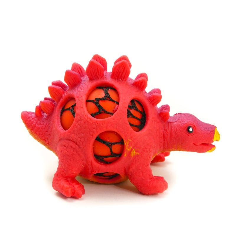 Squish-a-Saurus-Toys-House of Marbles-Brilliant fidget toys or stress balls with assorted dino designs. Squeeze them & see them bulge! Great quality & incredibly tactile, these look set to be a huge success. Part of our ever popular Dino-Might range. Come in an assortment of colours. Sold individually.-Kidz Toys
