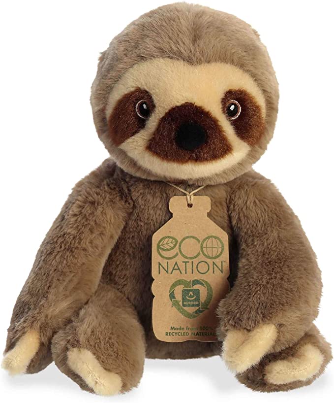 Eco Nation - 9.5" Sloth, Eco Nation, Sloth