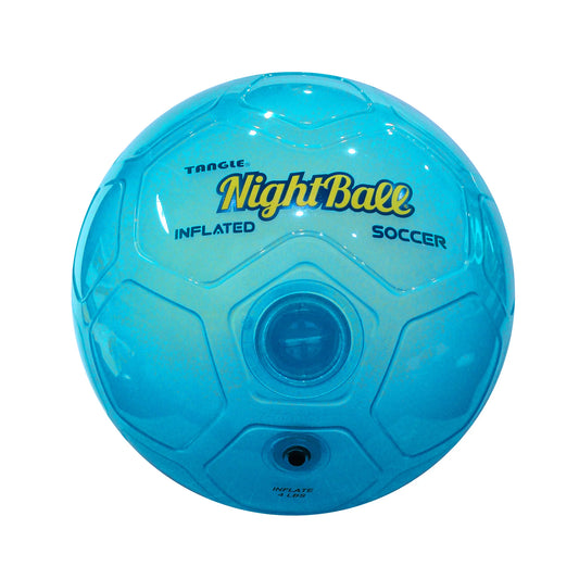 SOCCER Nightball  Blue - Size 5 Soccer Ball