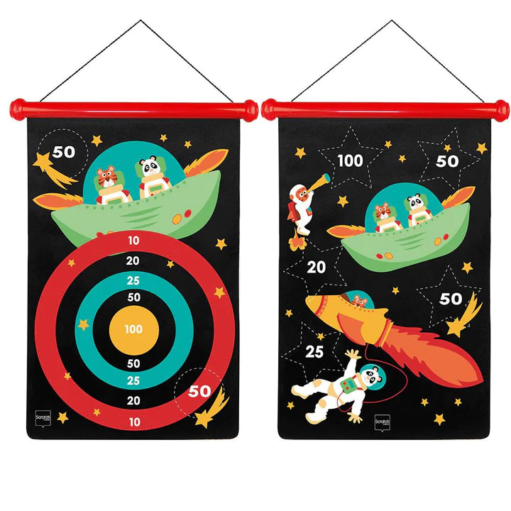 Scratch - Magnetic Darts - Astronaut (L)-DAM-Kidz Toys