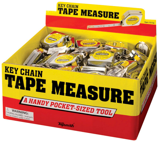 KEY CHAIN TAPE MEASURE-Toy Smith-Kidz Toys