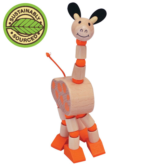 Flexi Jungle Animals, Wooden Animals