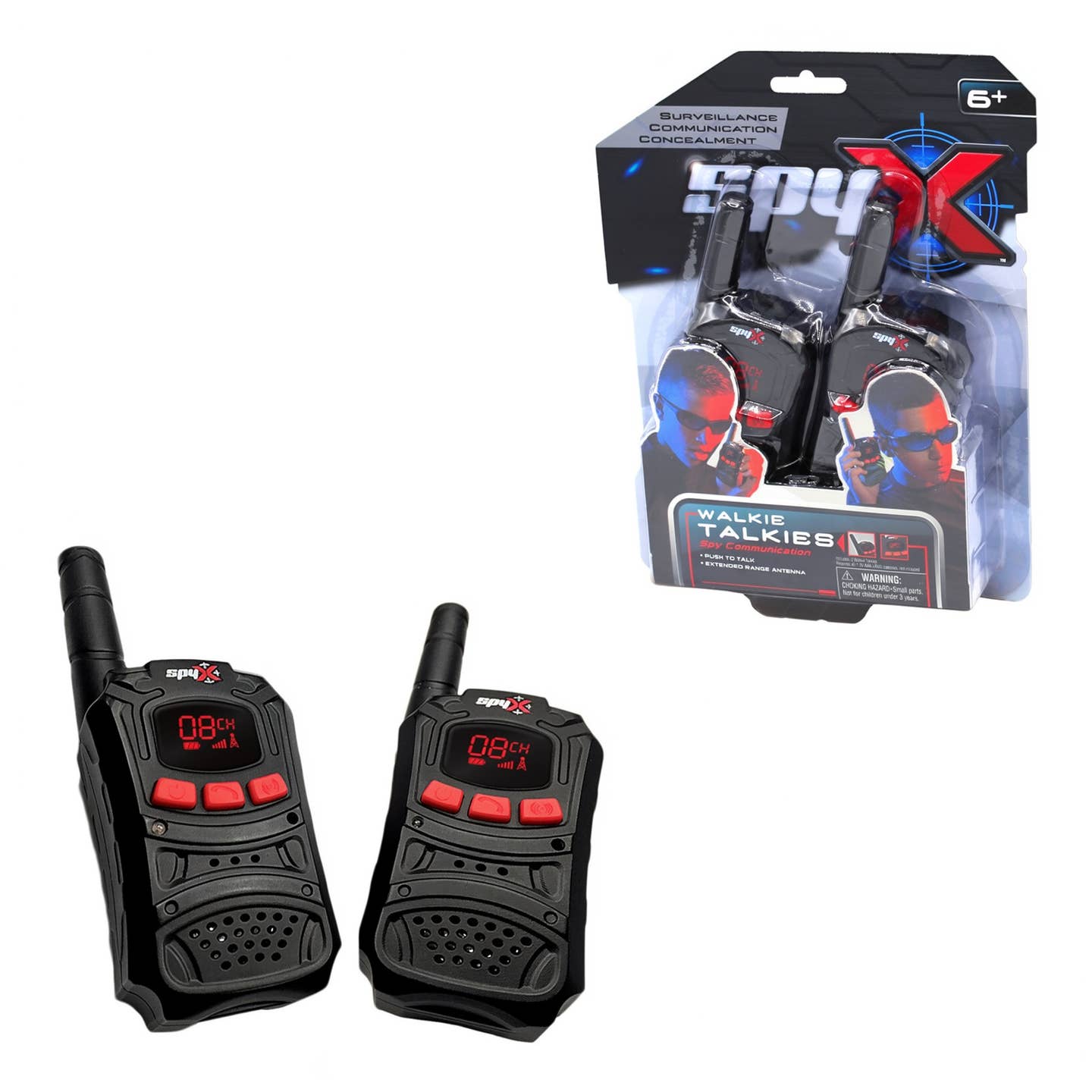 SpyX Walkie Talkies