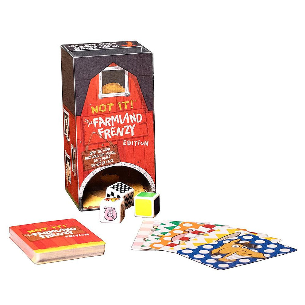 Not It! Farmland Frenzy - Pigs, Cows, Horses & Chickens