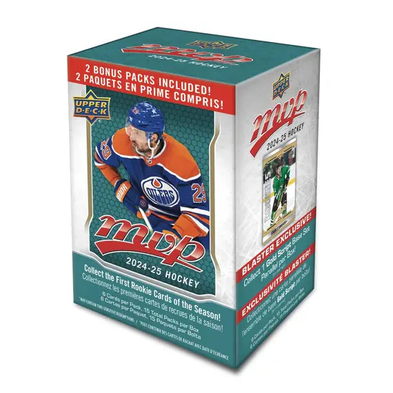 2024-25 Upper Deck NHL MVP Hockey Trading Card Blaster Box