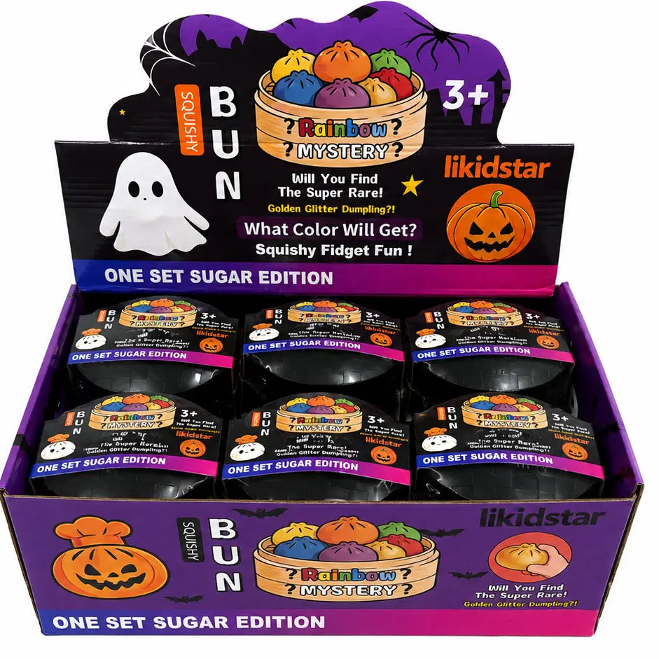 Halloween Dumpling Glitter Gel Bead