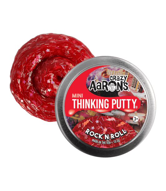 Crazy Aaron Mini Thinking Putty Rock N Roll, Fidget Toy, Stress Toy