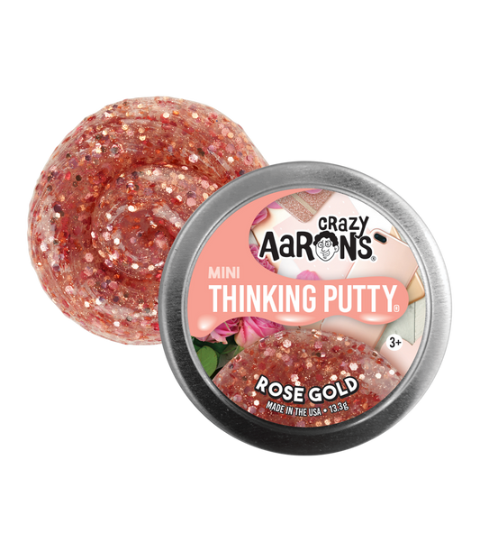 Crazy Aaron Mini Thinking Putty Rose Gold