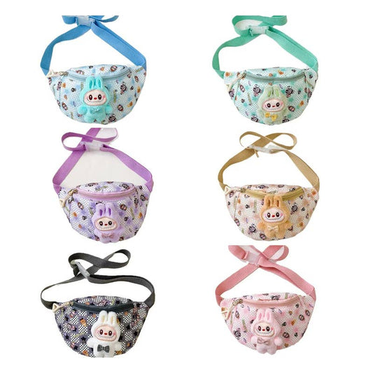 Cute Labubu Plush Kids Crossbody Bag