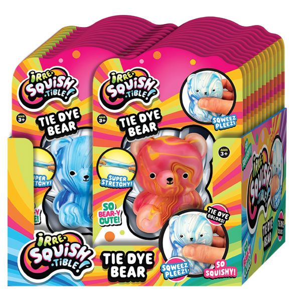 Squishy Tie-Dye Bear