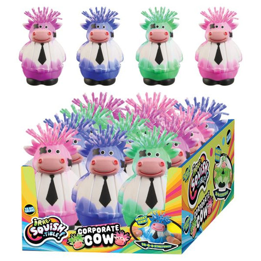 Squish 'n Stretch Corporate Cow Toys