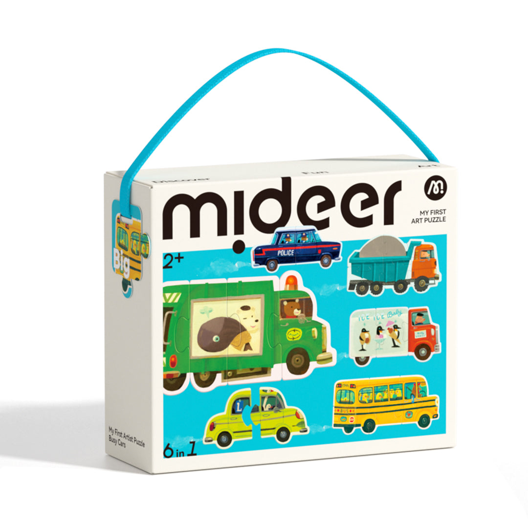 Mideer my first artist puzzle:busy cars