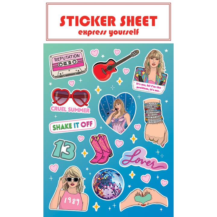 Swiftie sticker set