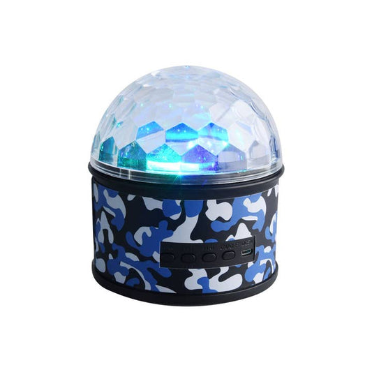 Funlight Bluetooth Stereo Speaker Blue Camo