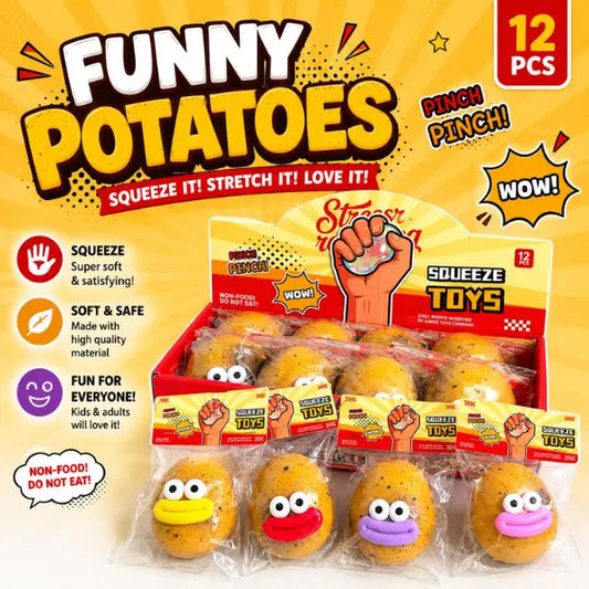 Funny Potatoes – Smush Pinch Squeeze Toy