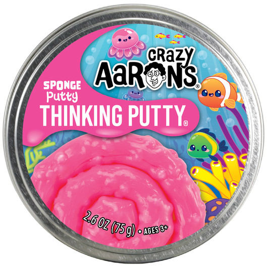 Crazy Aarons thinking putty sponge putty