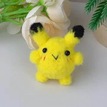 Crochet Pokémon Plush Keychain—Handmade Gifts