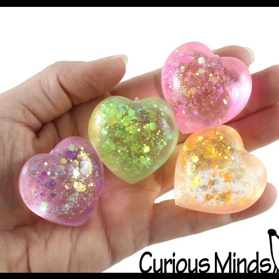 1 Small 1.5" Heart Sugar Ball