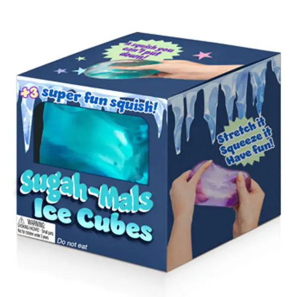 Sugah-Mals™ Ice Cube Sugar Squishy Stress Ball -Asst Colors