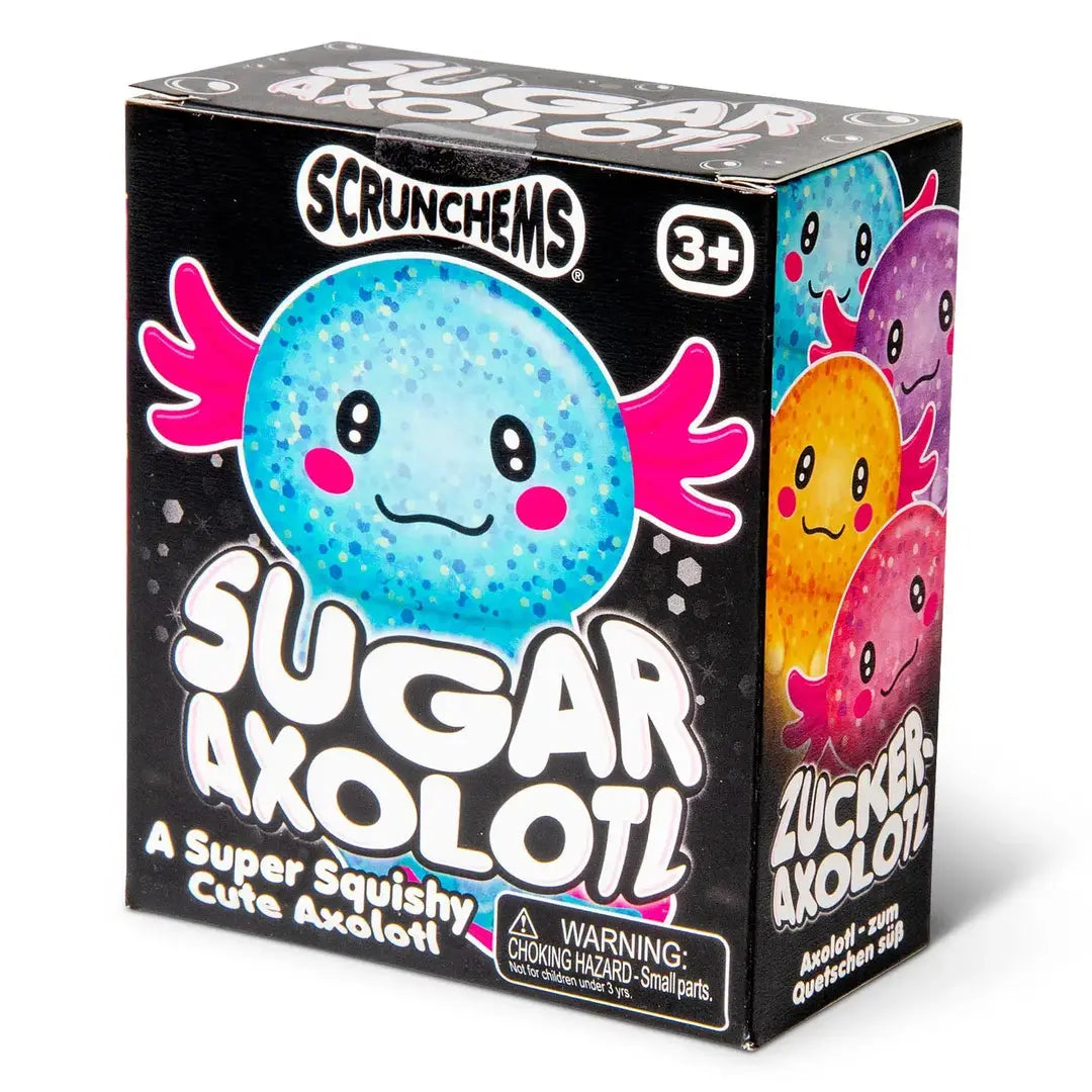 Scrunchems® Sugar Axolotl Squishy Fidget Toy (1pc) Assorted