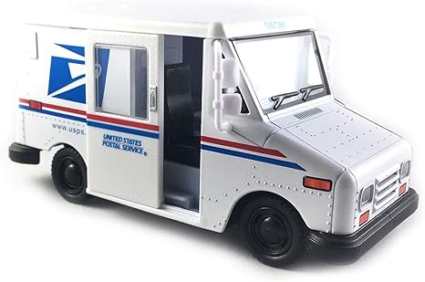 DIECAST MAIL TRUCK, Toy Cars, Toy Vehicles