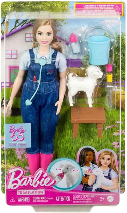 Barbie Farm Veterinarian Set with Blonde