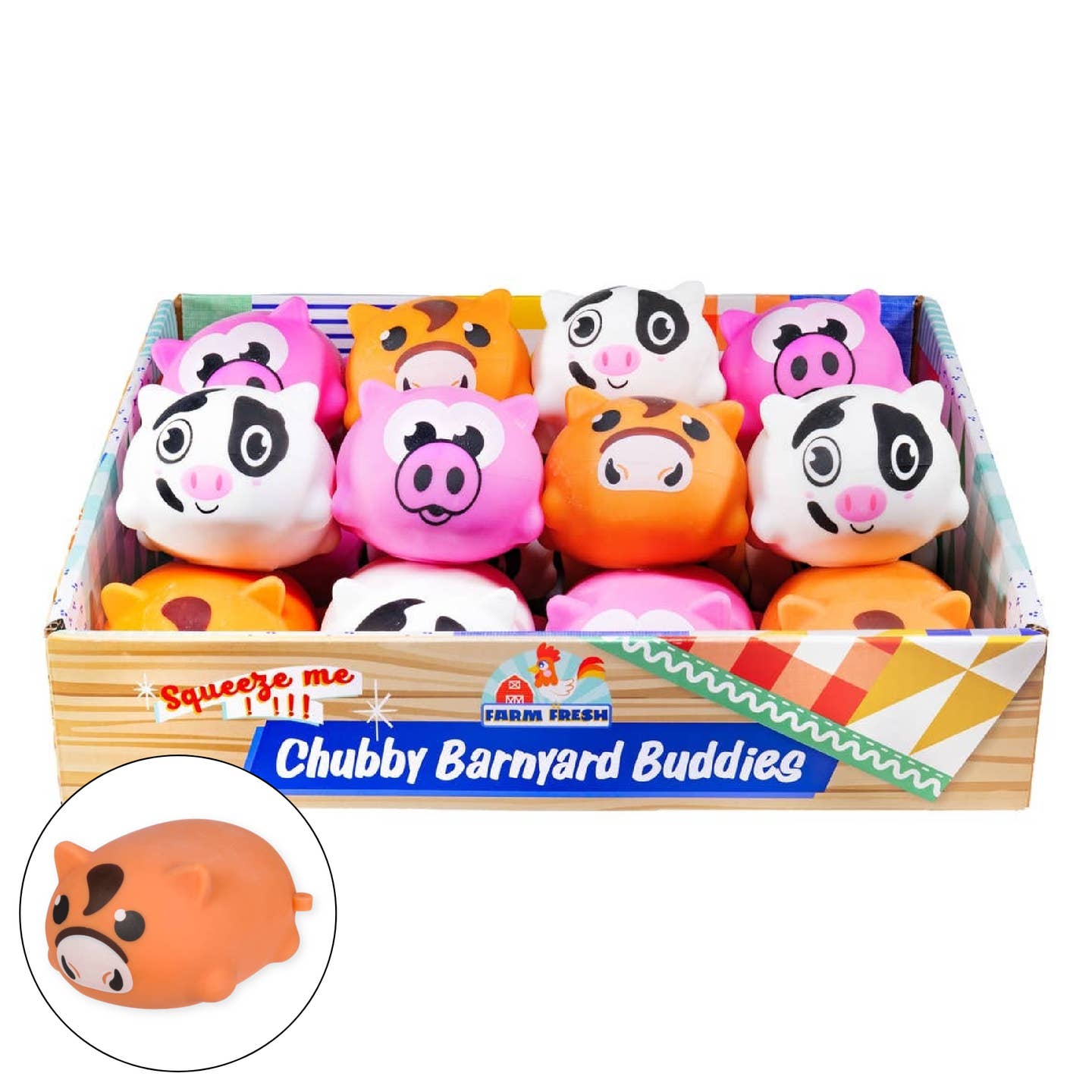 Farm Fresh Chubby Barnyard Animals