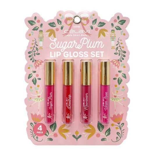 Nutcracker Sugar Plum Lip Gloss Set, Lip Gloss Set, Kids Makeup