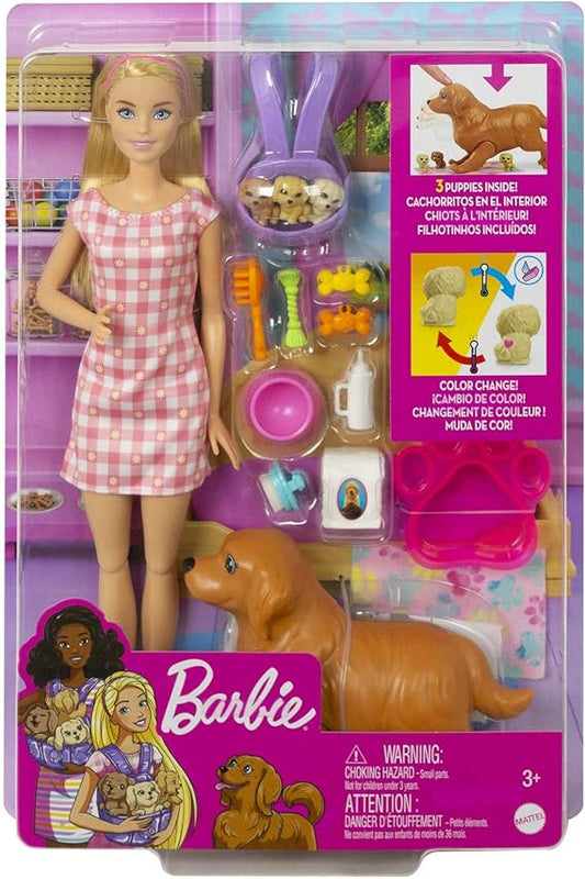 Barbie Doll and Pets