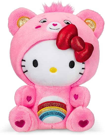 Hello Kitty Care Bear 9" Plush Pink