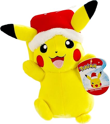 Pikachu with Santa hat