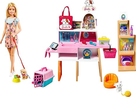 Barbie Doll and Playset, Pet Boutique