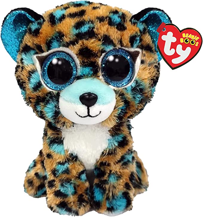 Ty Beanie Boo Cobalt The Blue Leopard