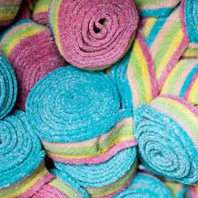 Gummy Rainbow Rolls