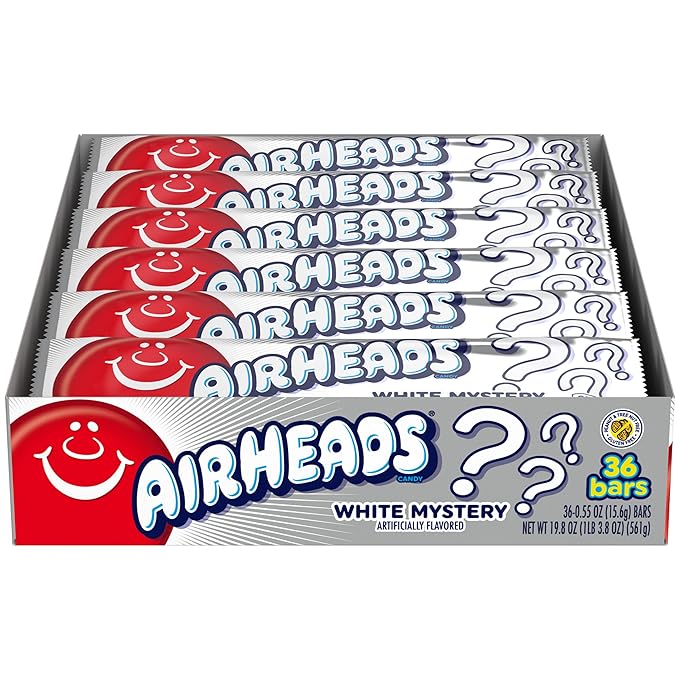 Airheads Bars White Mystery