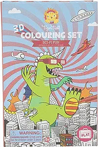 SCI FI FUN - 3D COLORING SET