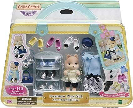 Calico Critters Fashion Playset Shoe Shop