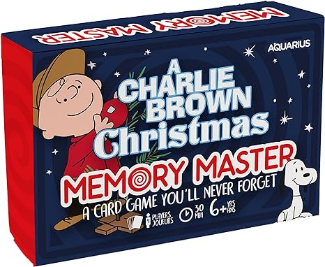 Charlie Brown Christmas Memory Master Card Game