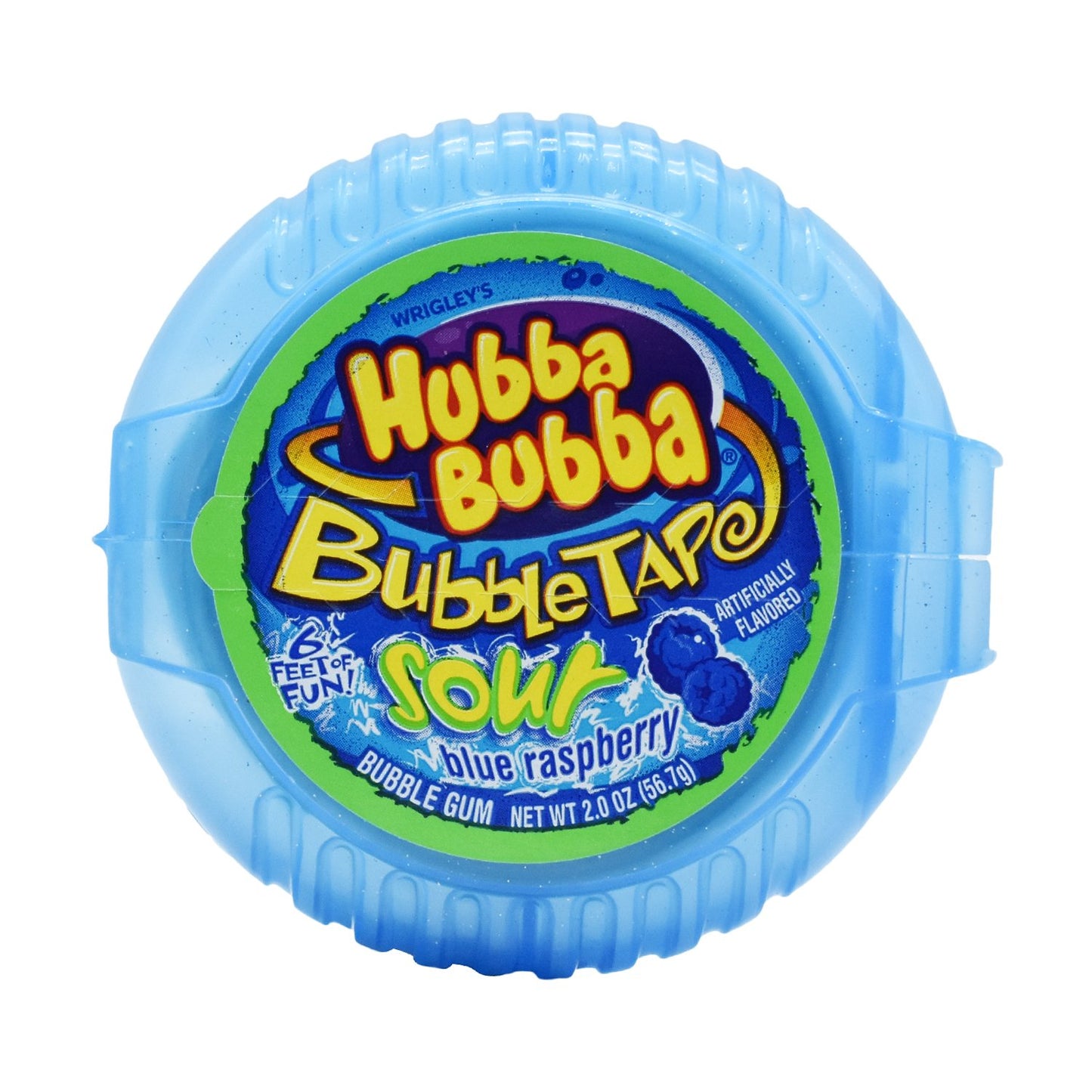 Hubba Bubba Sour Blue Raspberry Bubble Tape, Hubba Bubba, Candy