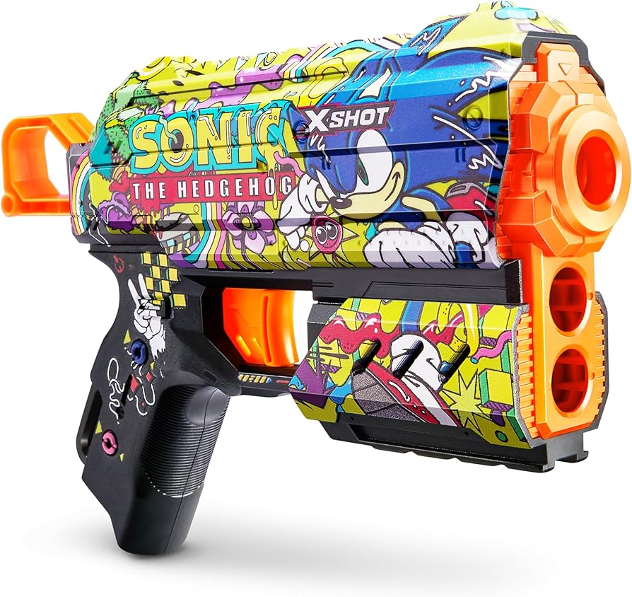 Zuru X-Shot Sonic skins flux with 8 darts