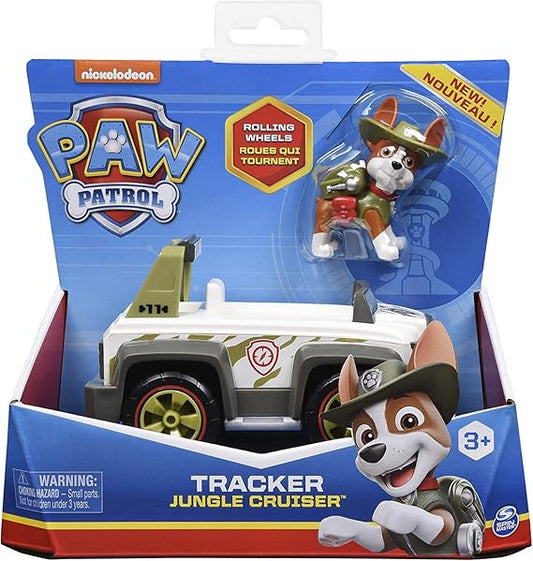 Paw Patrol Tracker and Jungle Cruiser